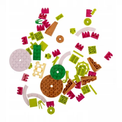 Kruzzel 26459 Kreativní 3D stavebnice Bonsai Květina – 172 dílků