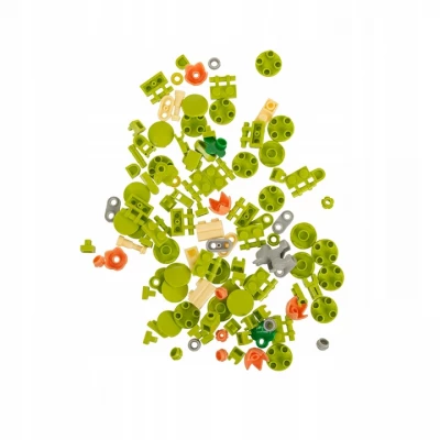 Kruzzel 26459 Kreativní 3D stavebnice Bonsai Květina – 172 dílků