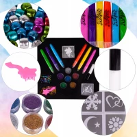 MalPlay Detské tetovanie a maľovanie na vlasy Tetovanie na vlasy kriedou