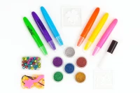 MalPlay Detské tetovanie a maľovanie na vlasy Tetovanie na vlasy kriedou