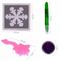 MalPlay Detské tetovanie a maľovanie na vlasy Tetovanie na vlasy kriedou