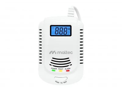 MalTec Detektor plynu a oxidu uhelnatého (LPG + CO) s LCD displejem, ProtectSensor3000