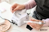 MalTec brúska na nechty s nástavcami, 35000 otáčok za minútu, 65W, ND-2WH, biela