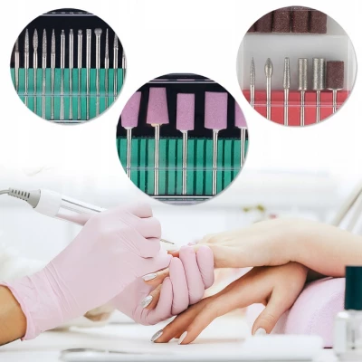 MalTec brúska na nechty s nástavcami, 35000 otáčok za minútu, 65W, ND-2WH, biela