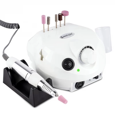 MalTec brúska na nechty s nástavcami, 35000 otáčok za minútu, 65W, ND-2WH, biela