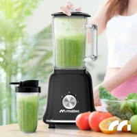 MalTec Stolní mixér 1800W, 1,6L, 4 v 1, černý