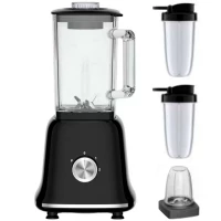 MalTec Stolní mixér 1800W, 1,6L, 4 v 1, černý