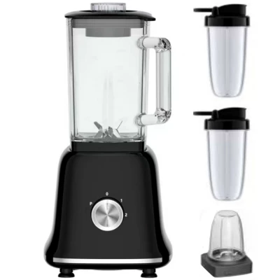 MalTec Stolní mixér 1800W, 1,6L, 4 v 1, černý