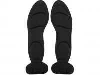 Ruhhy 26482 Vložky do bot na podpadku, 1 pár, vel. 35 - 42, černé