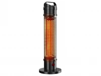 MalTec Stojanový tepelný ohřívač 360°, 1200 W, IP44, černý