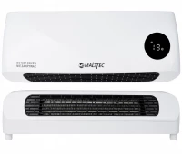 MalTec PT3800Wt Nástenný teplovzdušný ventilátor, 2000 W, biely