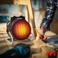 MalTec Teplovzdušný ventilátor PTC Inferno 4000, 2 kW, černý