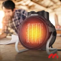 MalTec Teplovzdušný ventilátor PTC Inferno 4000, 2 kW, černý