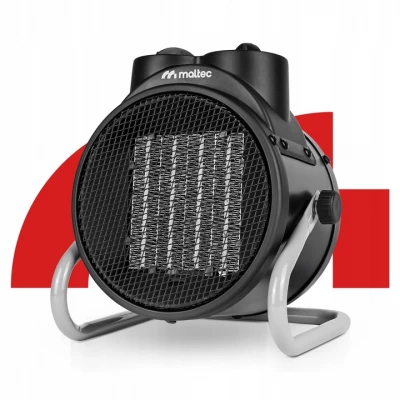 MalTec Teplovzdušný ventilátor PTC Inferno 4000, 2 kW, černý