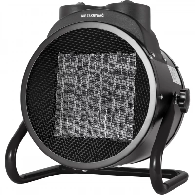 MalTec Teplovzdušný ventilátor PTC Inferno 6000, 3,5 kW, černý