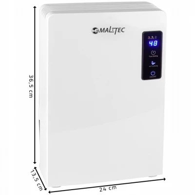 MalTec DH-2200 Odvlhčovač vzduchu, 90W, 2200 ml, bílá