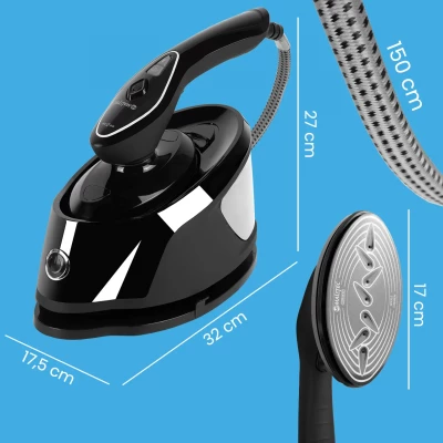 MalTec Žehlička s parním generátorem SteamCare, 2500W, černá