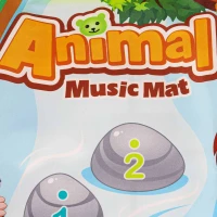 KIK KX2932 Hudební podložka Animal Music Mat 80 x 50 cm