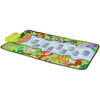 KIK KX2932 Hudební podložka Animal Music Mat 80 x 50 cm
