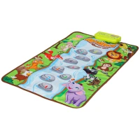 KIK KX2932 Hudební podložka Animal Music Mat 80 x 50 cm
