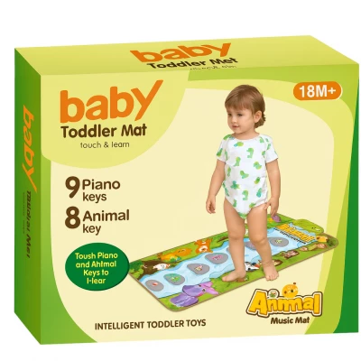KIK KX2932 Hudební podložka Animal Music Mat 80 x 50 cm