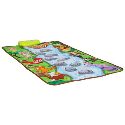 KIK KX2932 Hudební podložka Animal Music Mat 80 x 50 cm