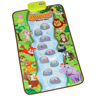 KIK KX2932 Hudební podložka Animal Music Mat 80 x 50 cm