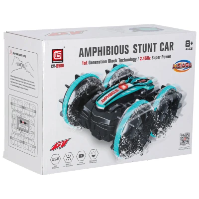 KIK KX2924 Obojživelné RC auto ovládané gesty Amphibious 1 : 16, 4x4, 360°, 2,4 GHz, 3,7 V