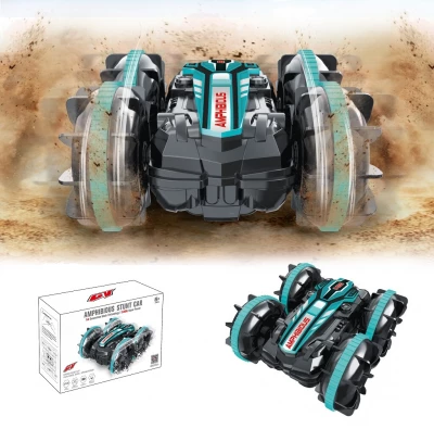 KIK KX2924 Obojživelné RC auto ovládané gesty Amphibious 1 : 16, 4x4, 360°, 2,4 GHz, 3,7 V