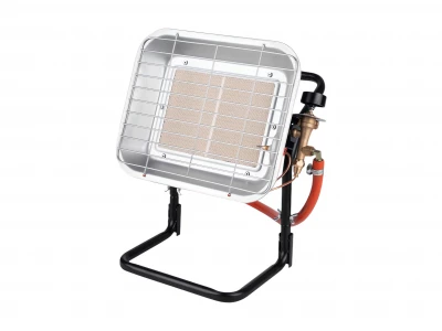 MalTec Plynový ohřívač na PB bombu 4,5kW hadice + regulátor se stojanem