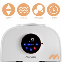MalTec Hydro masážny prístroj na nohy PRO-Hydro 500W, biely