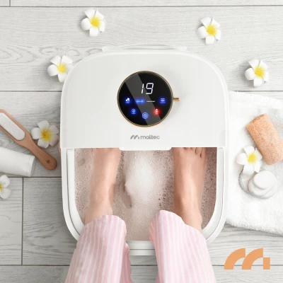MalTec Hydro masážny prístroj na nohy PRO-Hydro 500W, biely