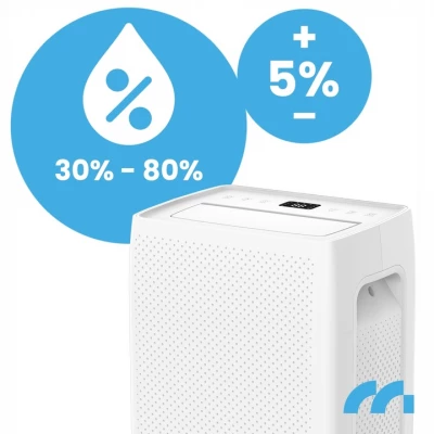 MalTec DH-20330A Odvlhčovač vzduchu s WiFi, 330W, 20L, biely