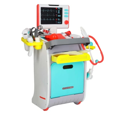 KIK KX2948 Dětská lékařská stanice - Medical Desk, 34 dílů