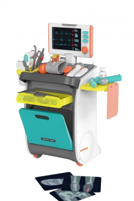KIK KX2948 Dětská lékařská stanice - Medical Desk, 34 dílů
