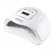 KIK KX2979 Duálna UV/LED lampa na nechty SUN X5, 150 W - MAX s LCD displejom