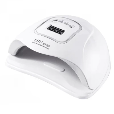 KIK KX2979 Duálna UV/LED lampa na nechty SUN X5, 150 W - MAX s LCD displejom
