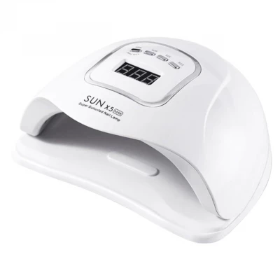 KIK KX2979 Duálna UV/LED lampa na nechty SUN X5, 150 W - MAX s LCD displejom