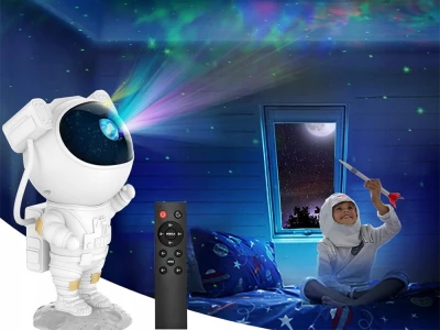 Verk Astronaut projektor noční oblohy, polární záře a hvězd, dálkové ovládání