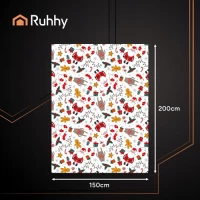 Ruhhy 26608 Deka s vianočným motívom 150 x 200 cm, biela