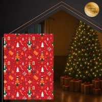 Ruhhy 26607 Deka s vianočným motívom 150 x 200 cm, červená