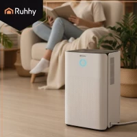 Ruhhy 26497 Odvlhčovač vzduchu WiFi 200 W, 2000 ml, biely
