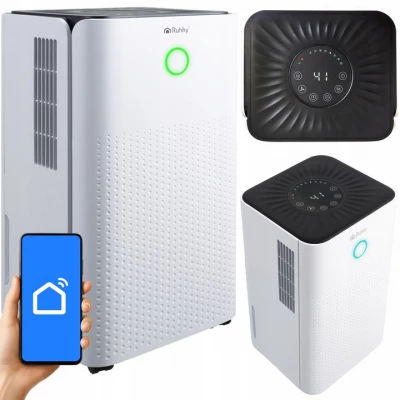 Ruhhy 26497 Odvlhčovač vzduchu WiFi 200 W, 2000 ml, biely