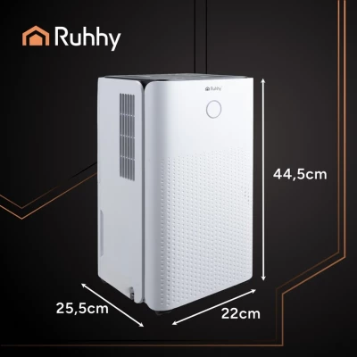 Ruhhy 26497 Odvlhčovač vzduchu WiFi 200 W, 2000 ml, biely
