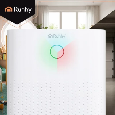 Ruhhy 26497 Odvlhčovač vzduchu WiFi 200 W, 2000 ml, biely