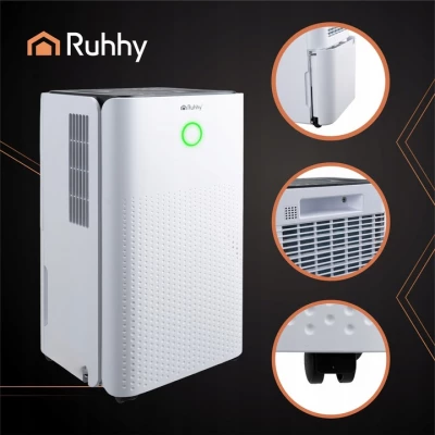 Ruhhy 26497 Odvlhčovač vzduchu WiFi 200 W, 2000 ml, biely