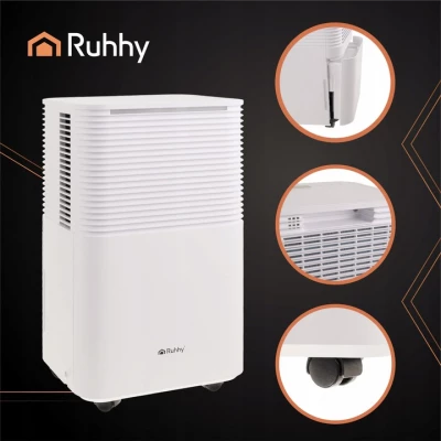 Ruhhy 26498 Odvlhčovač Dryzix 500, WiFi, 200 W, 2000 ml, biely