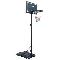 eCa AR13 Nastaviteľný basketbalový kôš na kolieskach 179 - 213 cm