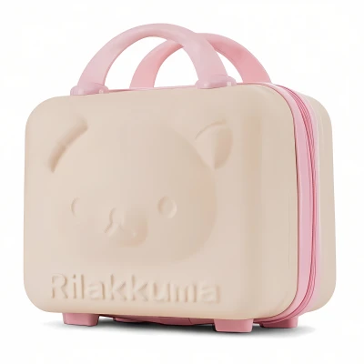 eCa WP09 Kosmetický kufřík, organizér na kosmetiku 30 x 16 x 24 cm, béžový
