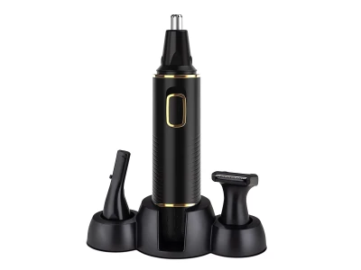 Verk 01995 Odstraňovač nosních chloupků AKU, 3 v 1, LED, černý